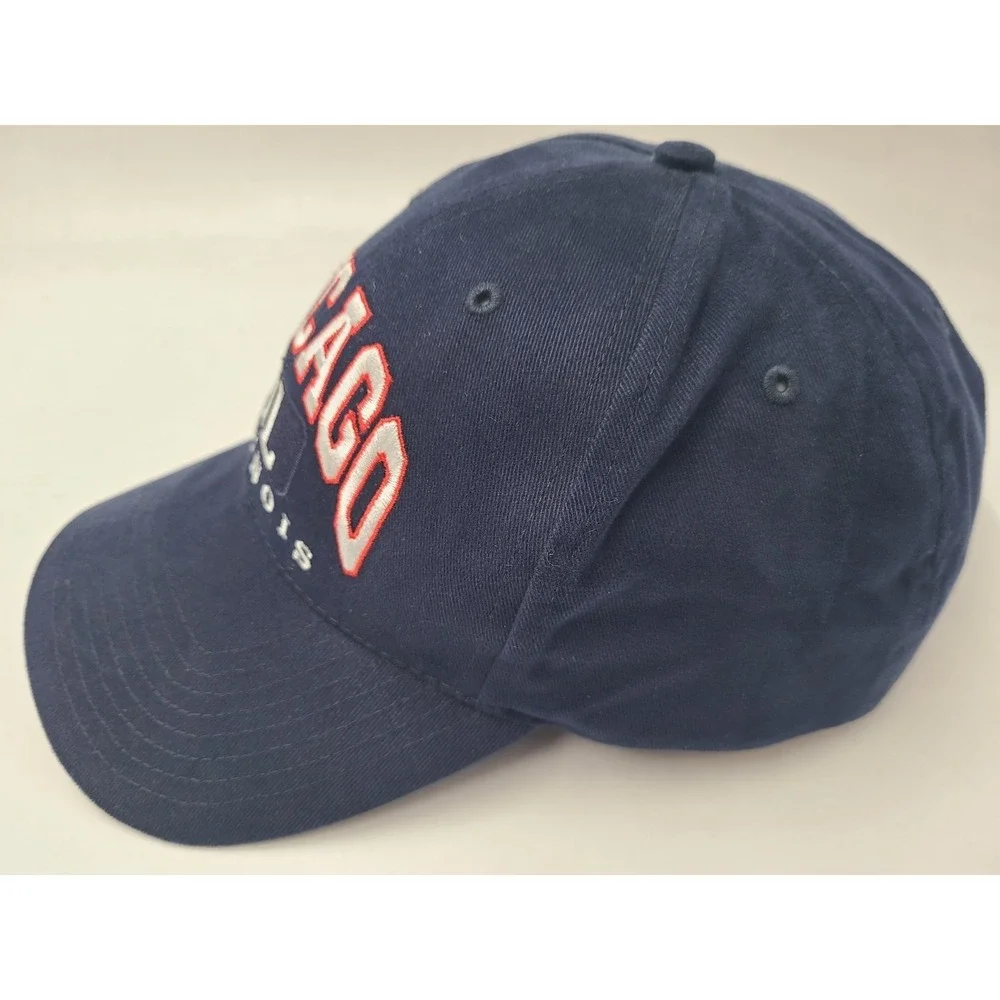 Vintage Chicago Illinois Twins Enterprise Snapback Hat Cap Cotton Men Women Blue
